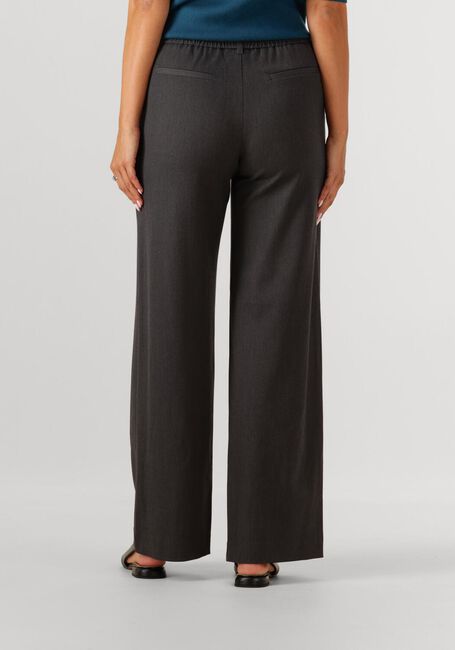 Grijze OBJECT Pantalon OBJLISA WIDE PANT - large