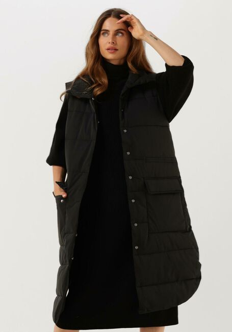 Zwarte MSCH COPENHAGEN Bodywarmer KAYSA PAVINARIA WAISTCOAT - large