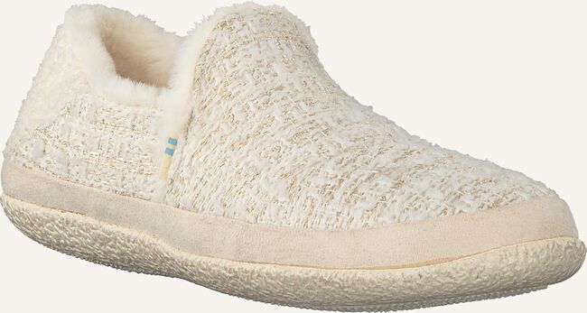 Witte TOMS Pantoffels INDIA Witte TOMS Pantoffels INDIA - large