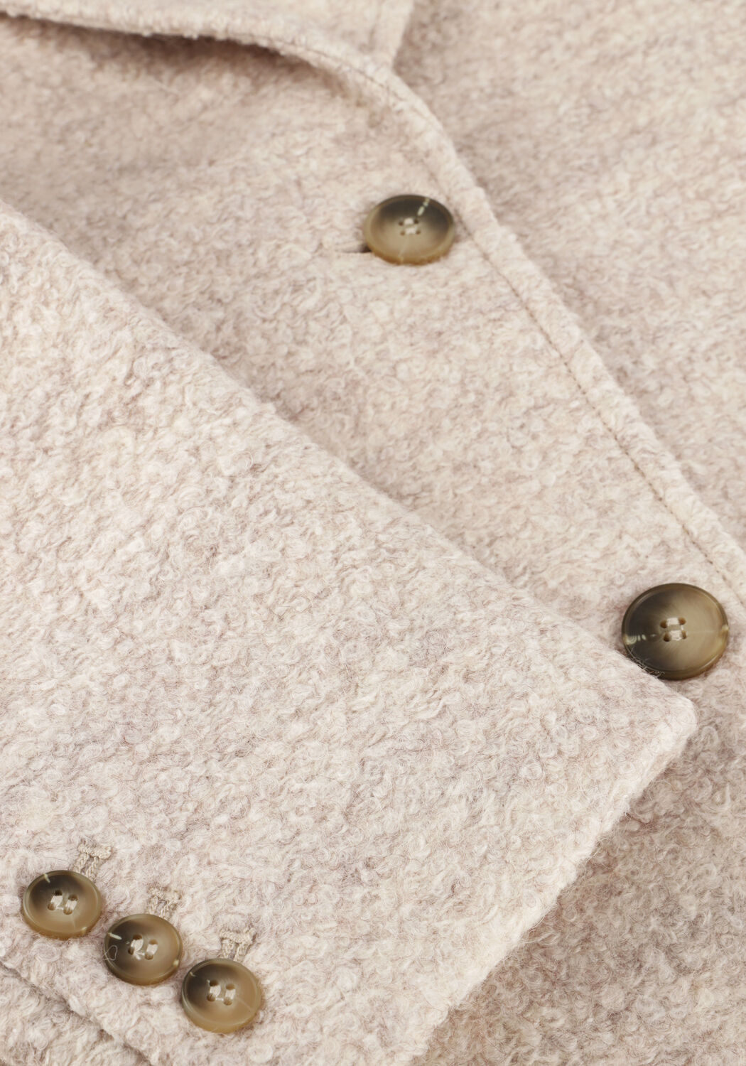 Ecru SELECTED WOMEN Mantel SLFSASJA BOUCLE LANO COAT - large