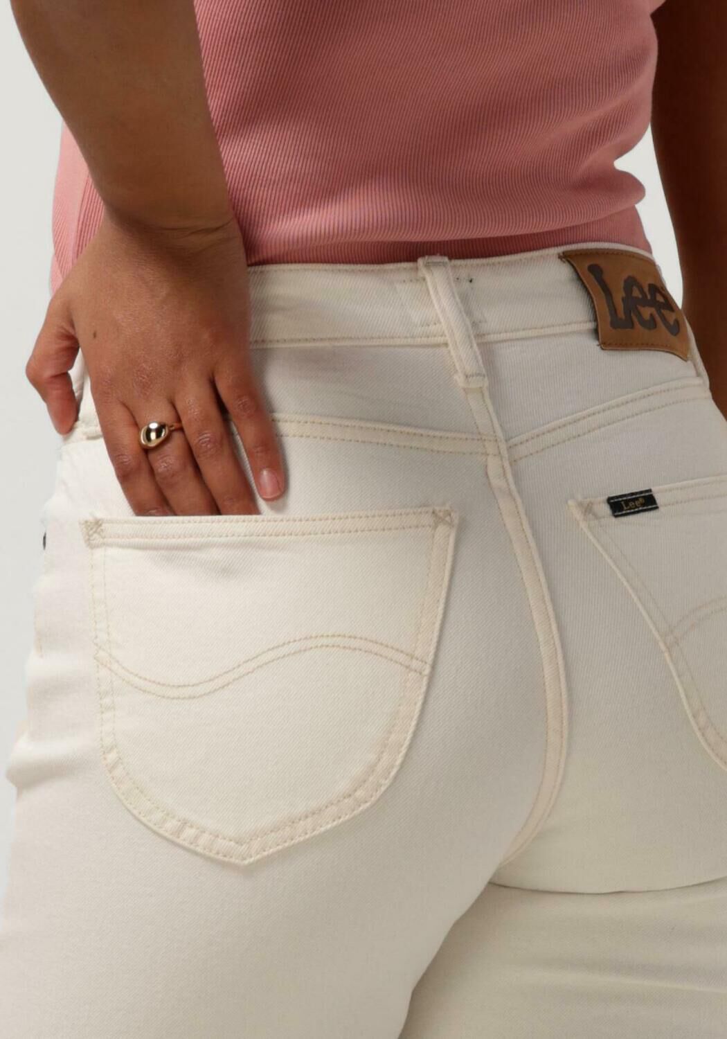 LEE Dames Jeans Carol Concrete White Ecru