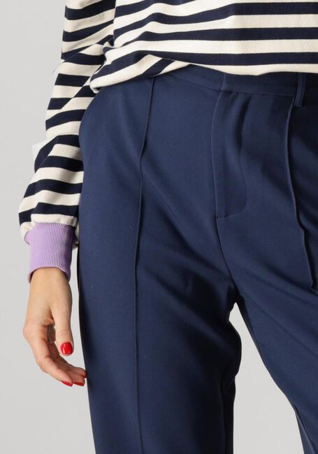 Blauwe COLOURFUL REBEL Pantalon RUS STRAIGHT PANTS - large