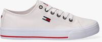 Witte TOMMY HILFIGER Lage sneakers TOMMY JEANS LOW CUT VULC - medium