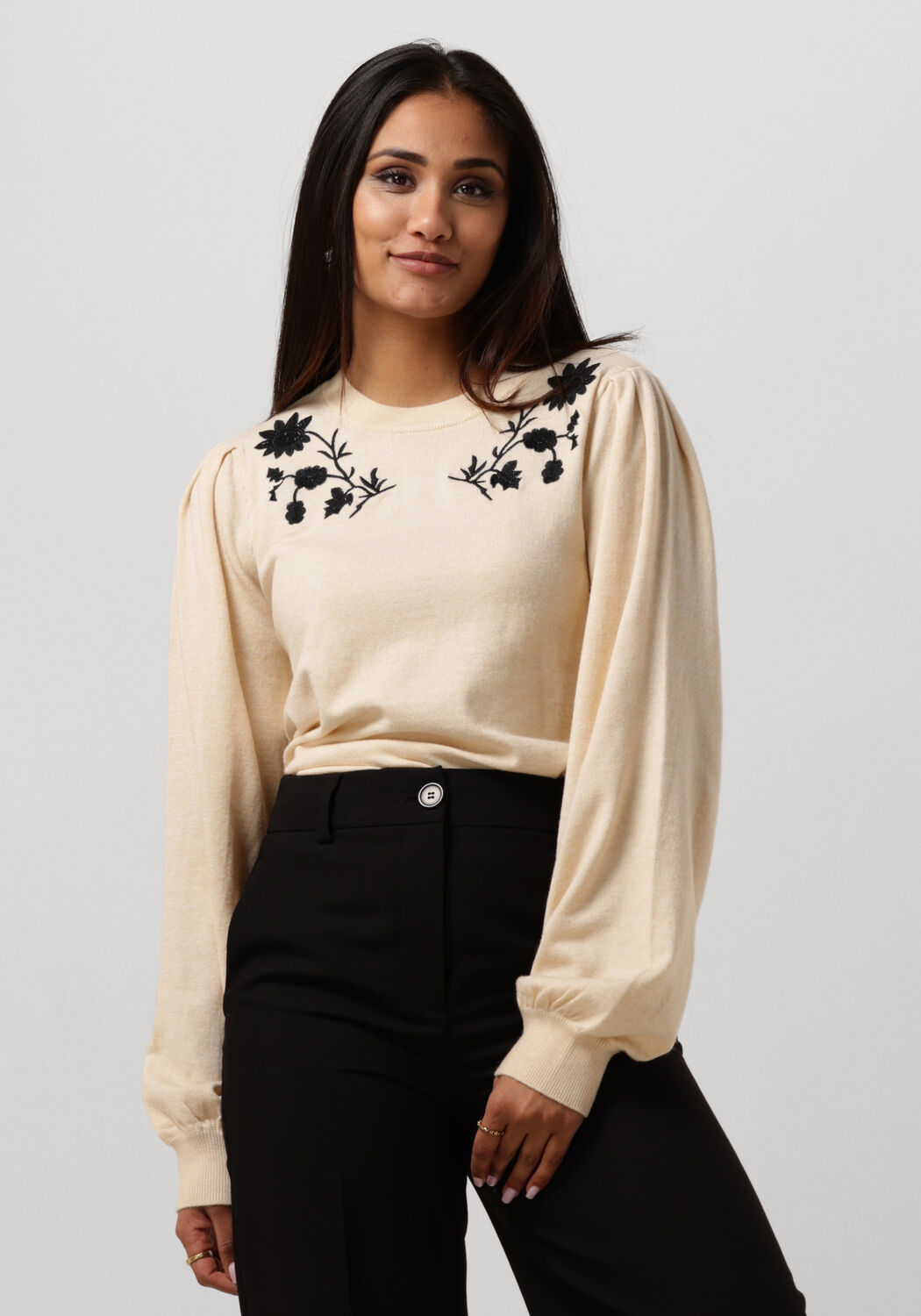 Embroidery sweater deals