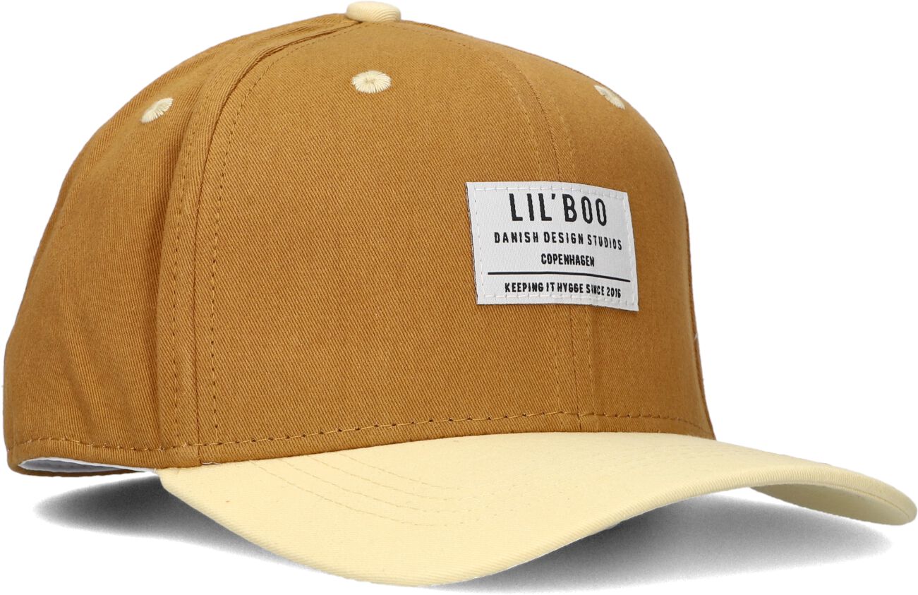 LIL'BOO Jongens Petten Block Snapback B Camel XL