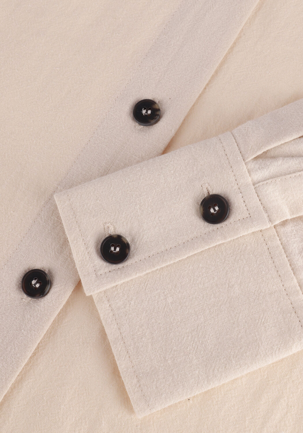 Beige SELECTED WOMEN Midi jurk SLFMALVINA-IDA LS - large