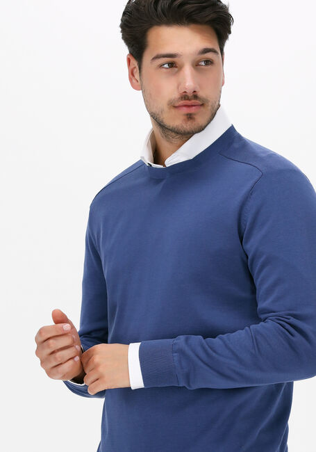 Blauwe PROFUOMO Trui PPTJ1-W - large