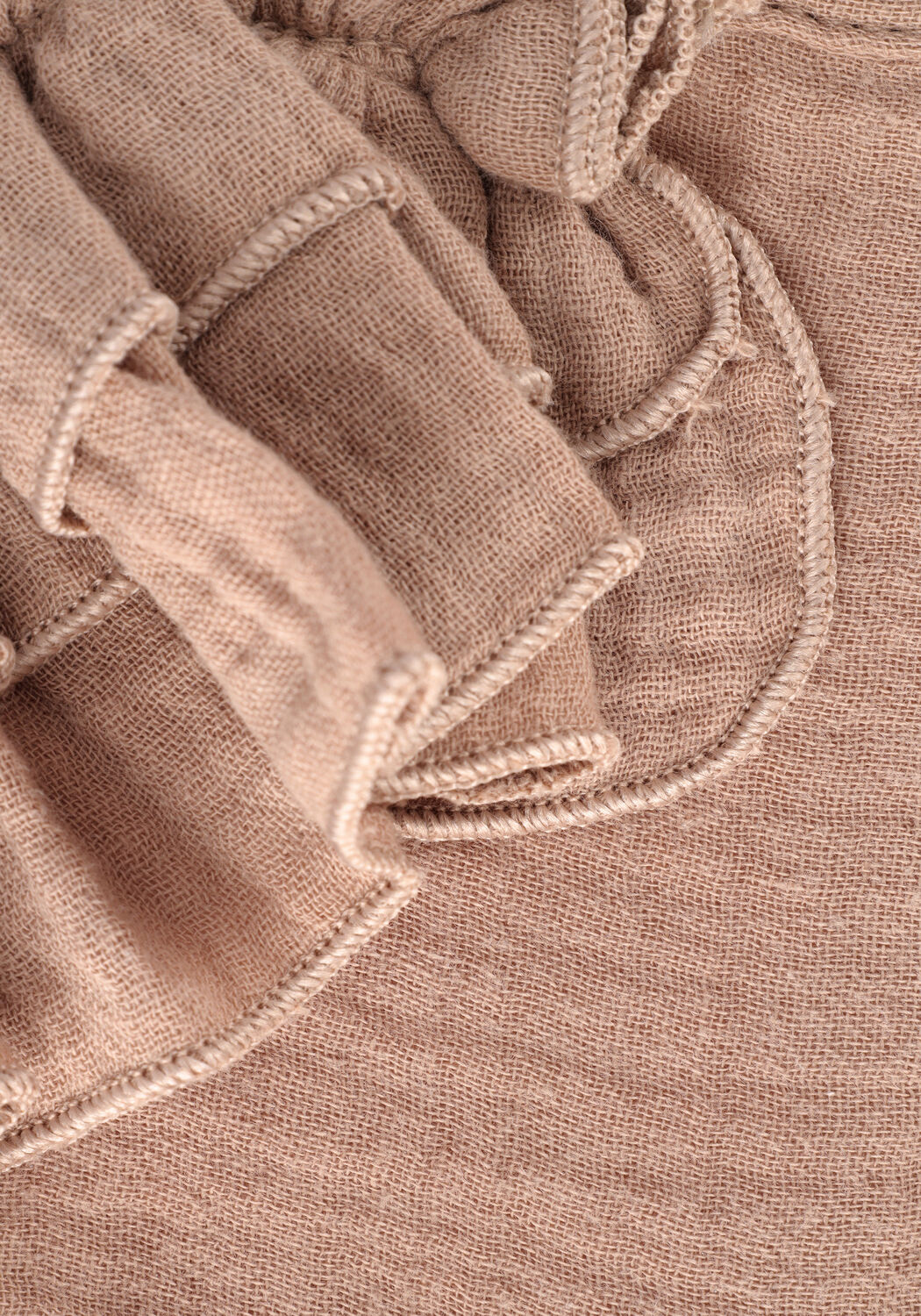 Beige LIL' ATELIER Blouses NMFLEDOLIE LS LOOSE SHORT SHIRT - large