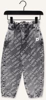 Grijze ALIX MINI Mom jeans TEENS WOVEN TEXT DENIM PANTS Grijze ALIX MINI Mom jeans TEENS WOVEN TEXT DENIM PANTS - medium