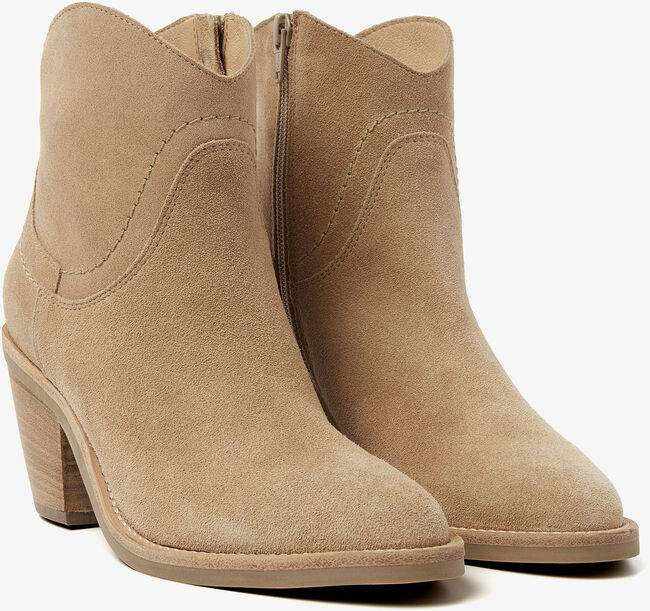 Beige VIA VAI Enkellaarsjes MARA DENVER - large