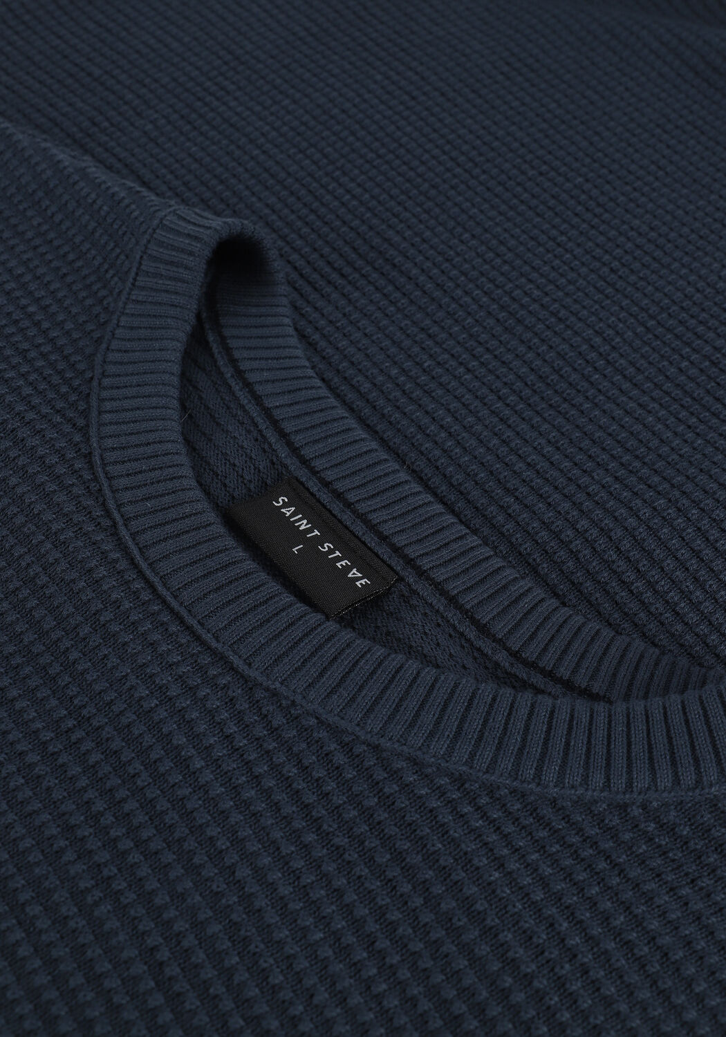 Blauwe SAINT STEVE Trui HAR - large