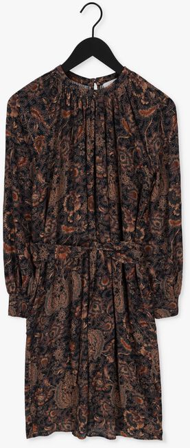 Bruine BY-BAR Midi jurk DAE AIDA DRESS - large