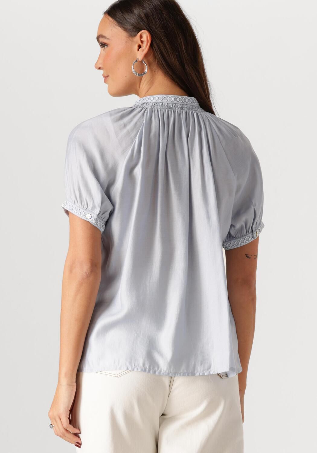 NUKUS Dames Blouses Alaina Blouse Blauw