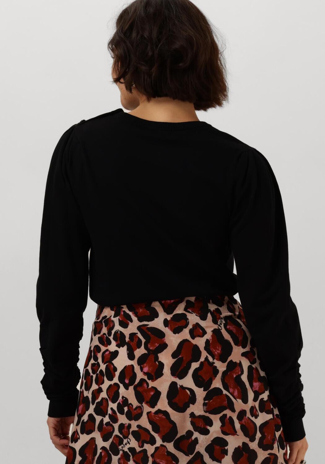 FABIENNE CHAPOT Dames Truien & Vesten Molly Scrunch Pullover Zwart
