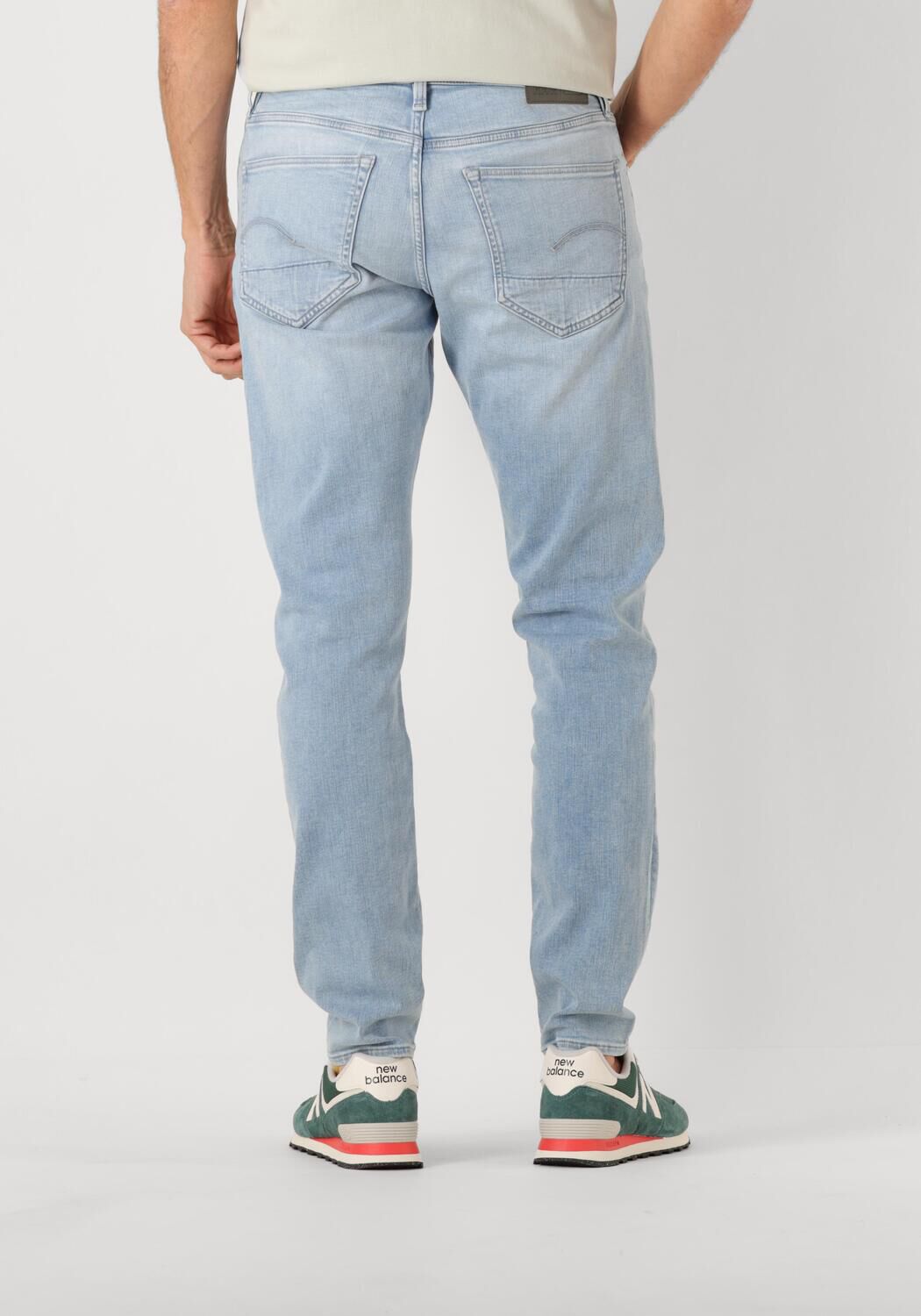 G-STAR RAW Heren Jeans 3301 Slim Lichtblauw