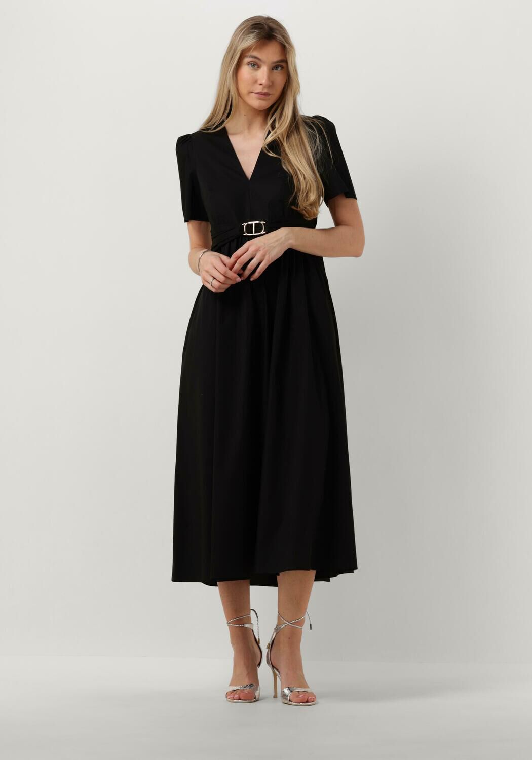 TWINSET MILANO Dames Jurken Woven Dress Zwart