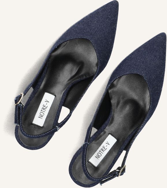 Blauwe NOTRE-V Slingbacks 2315C Blauwe NOTRE-V Slingbacks 2315C - large