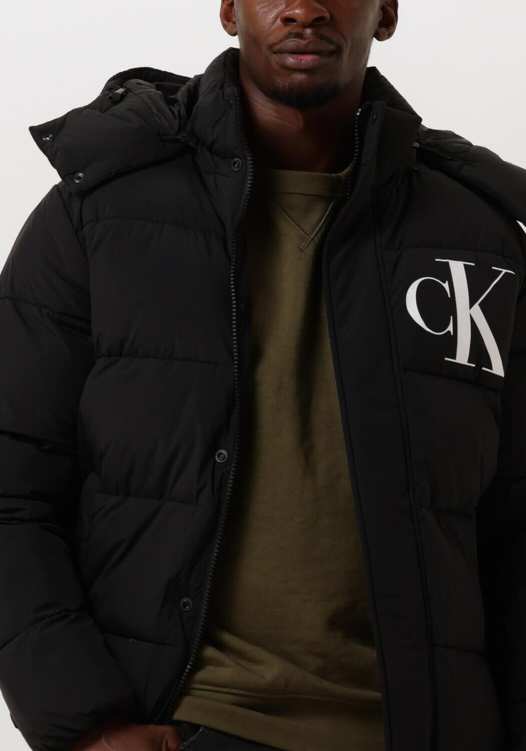 CALVIN KLEIN Heren Jassen Essentials Non Down Jacket Zwart