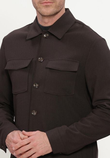 Bruine STEFANO LAURAN Overshirts SL-CALVIN - large