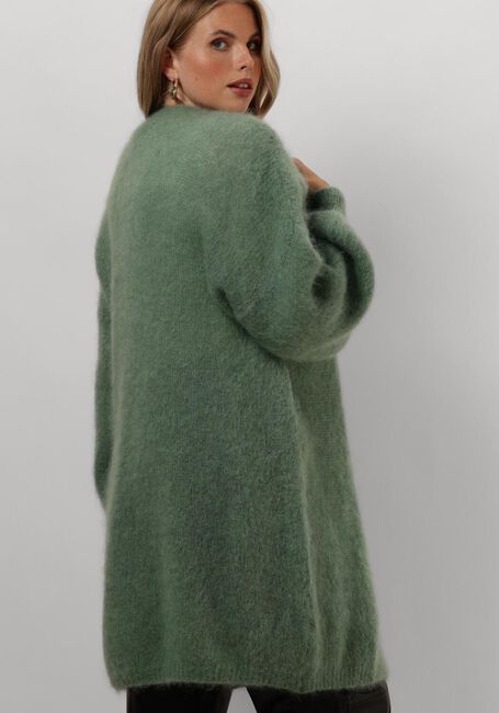Groene AMERICAN DREAMS Vest LEE MIDI CARDIGAN - large