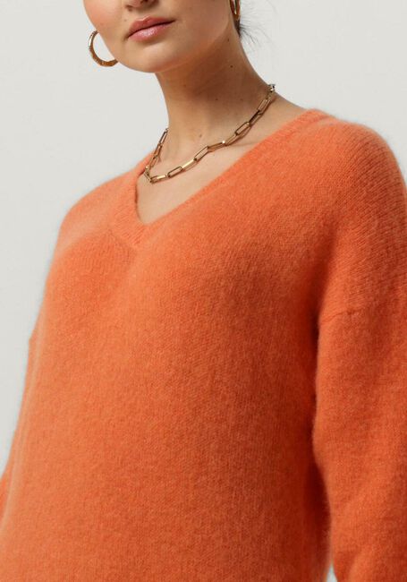 Oranje AMERICAN DREAMS Midi jurk SILJA DRESS - large
