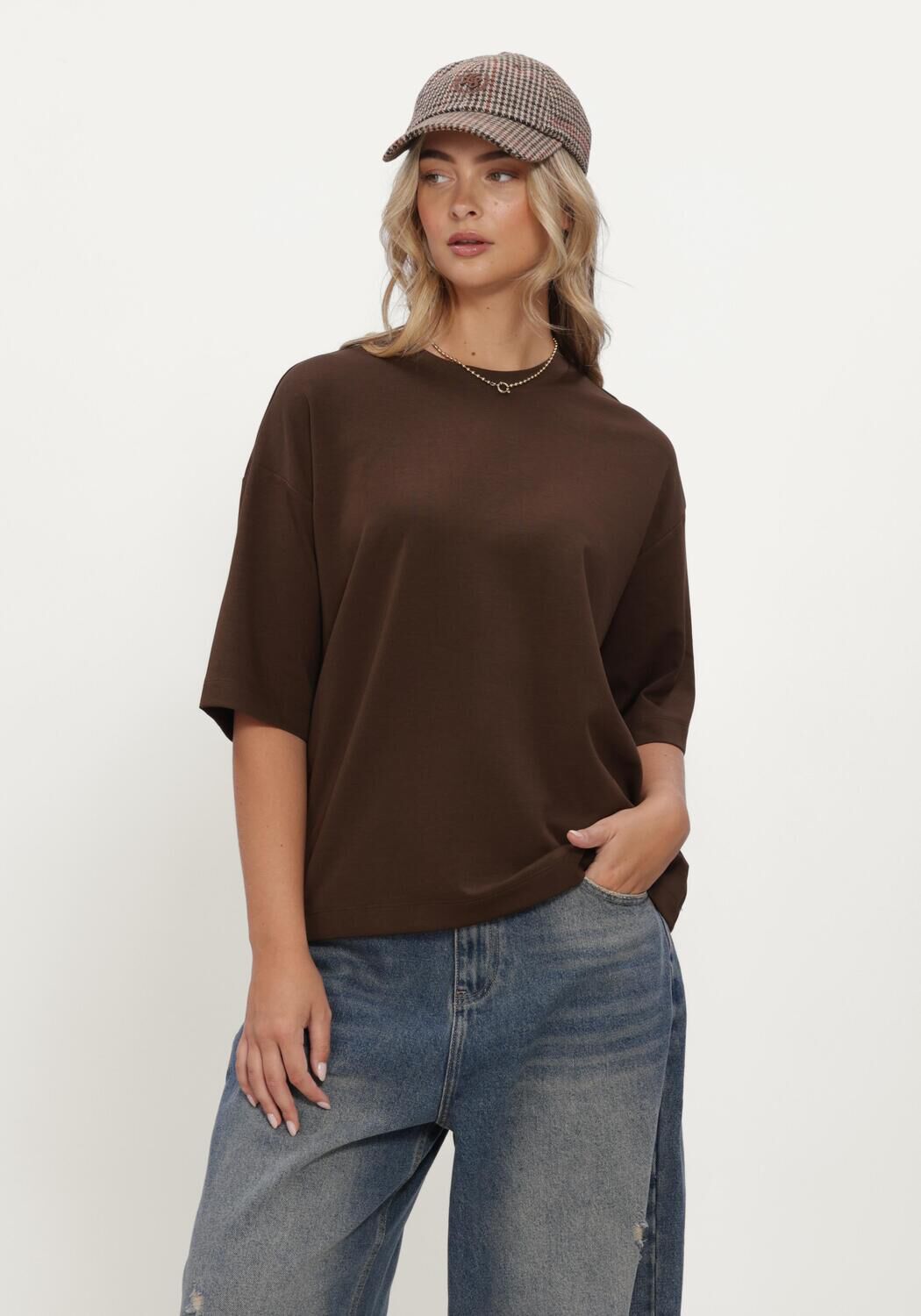 Bruine ELEH T-shirt EFW260242 - large