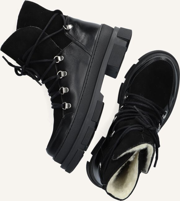 Zwarte PAVEMENT Veterboots KIARA WOOLS Zwarte PAVEMENT Veterboots KIARA WOOLS - large