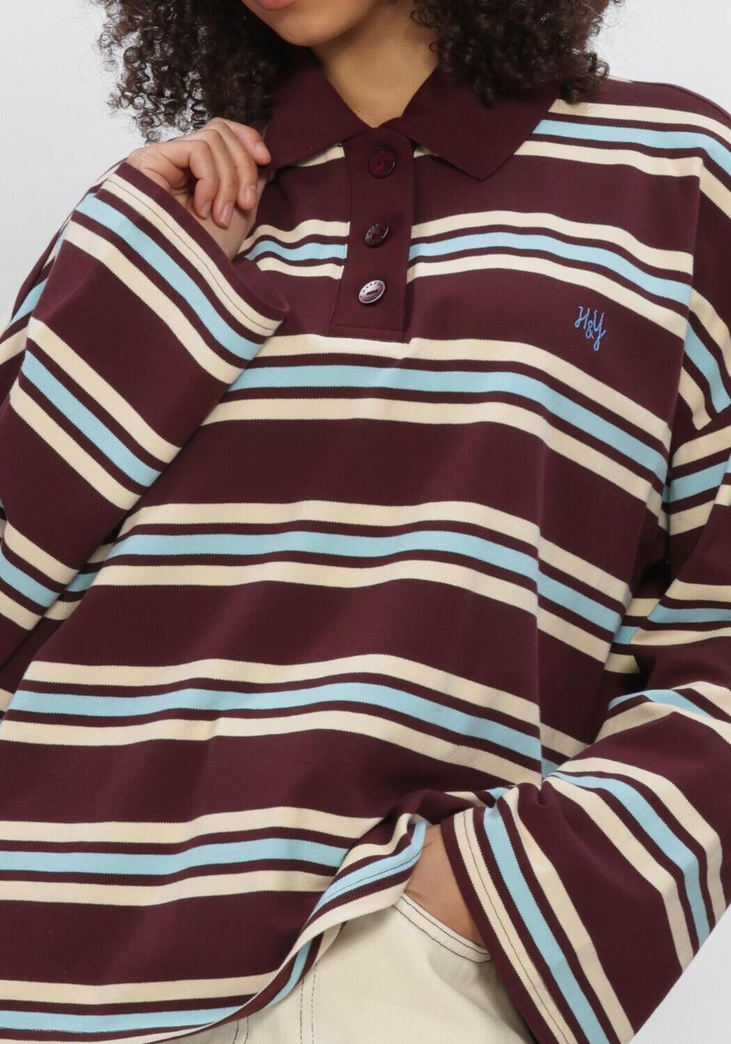 Bordeaux HARPER & YVE Polo POLLIE-JU - large