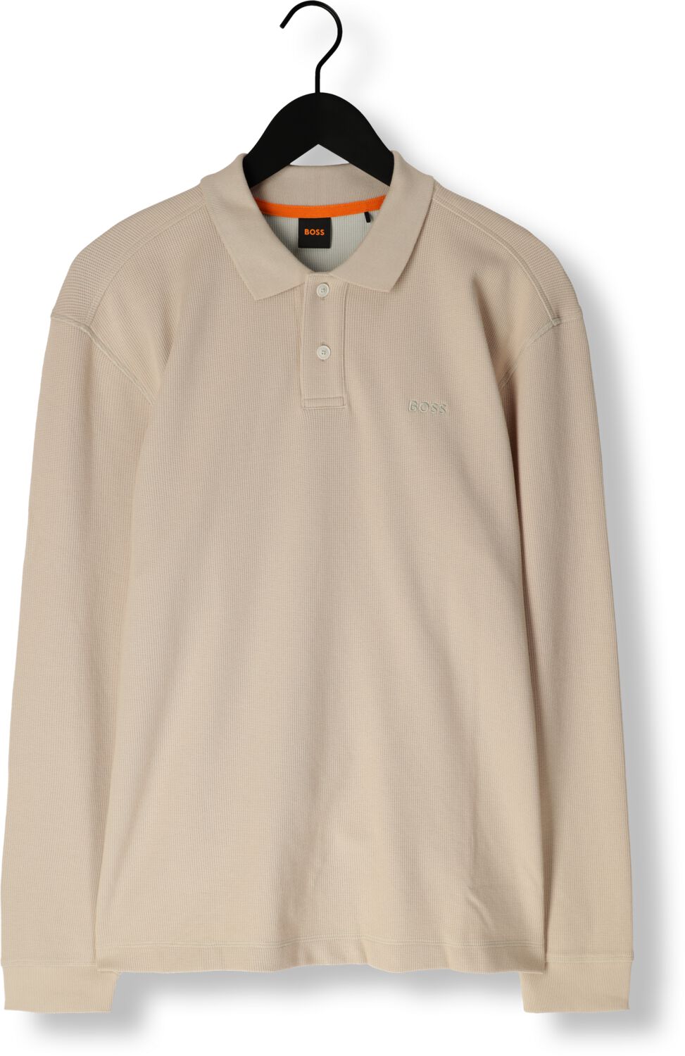 BOSS ORANGE Heren Polo's & T-shirts Patempesto Long Beige