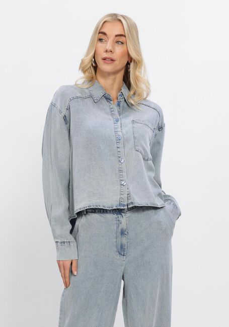 Blauwe SIMPLE Blouses BLOUSE - large