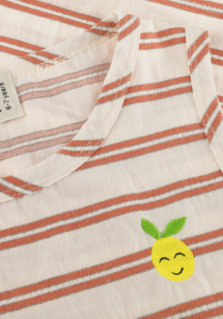 Oranje LÖTIEKIDS Top CROP TANK TOP - large