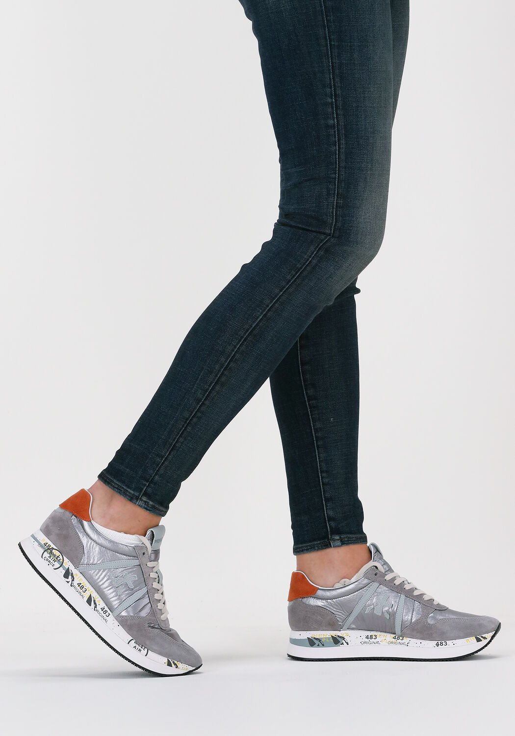 Grijze PREMIATA Lage sneakers TRIS - large