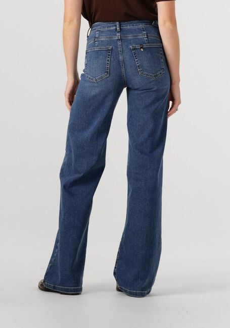 Blauwe LIU JO Wide jeans BUTTOM UP GOOD FLAIR - large