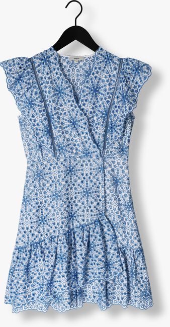 Lichtblauwe SUNCOO Mini jurk CASSI - large