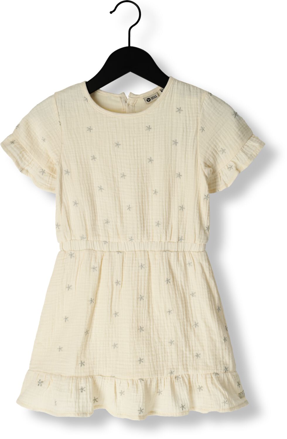 DAILY7 Meisjes Jurken Dress Allover Print Ecru