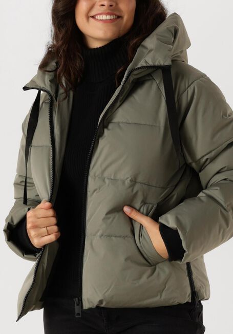 Groene MSCH COPENHAGEN Gewatteerde jas MSCHPAVINARIA SHORT JACKET - large