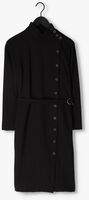 Zwarte SIMPLE Midi jurk EEF JER-RAYON-22-3