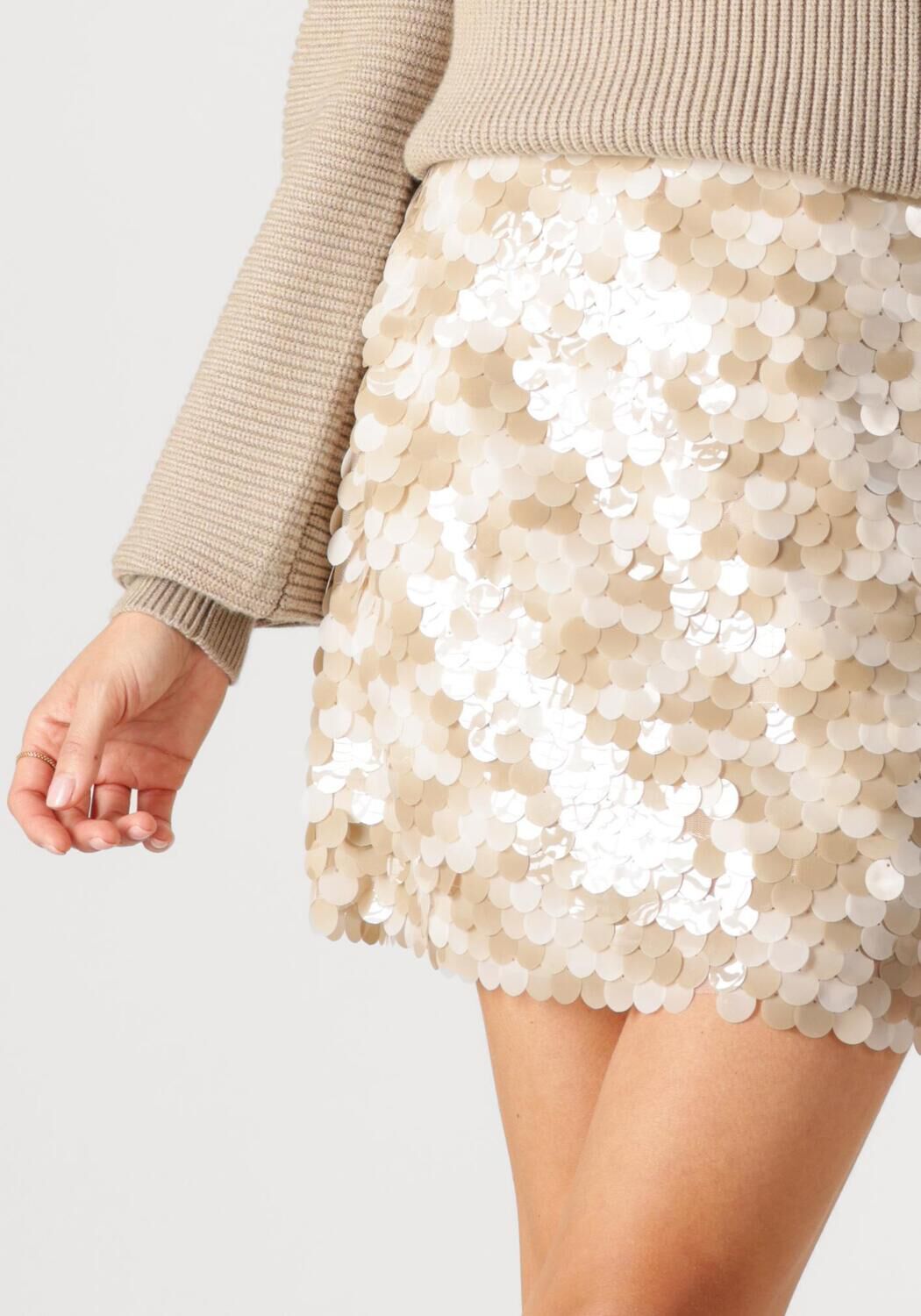 COPENHAGEN MUSE Dames Rokken Cmsequince-skirt Zand