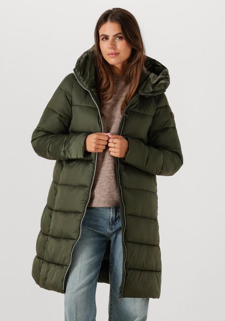 Groene SAVE THE DUCK Gewatteerde jas LYSA - large