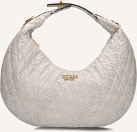 Beige GUESS Handtas DEMA HOBO - medium