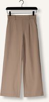Taupe OBJECT Wijde broek OBJLISA WIDE PANT Taupe OBJECT Wijde broek OBJLISA WIDE PANT - medium