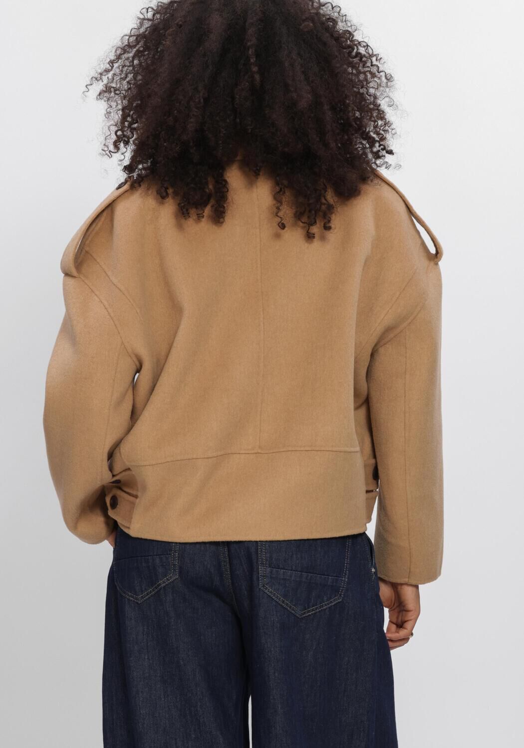 Camel SUMMUM Jack JACKET WOOL CLASSIC - large