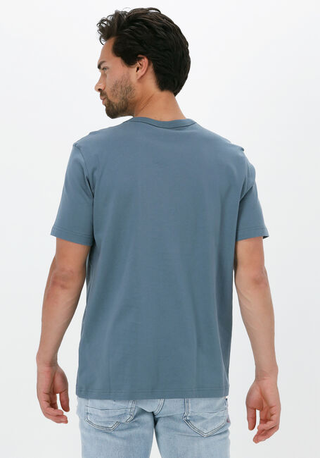 Blauwe CHAMPION T-shirt CREWNECK T-SHIRT 216545 - large