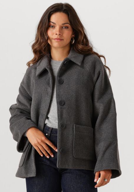 Donkergrijze ENVII Jack ENKATE SHORT JACKET 7276 - large