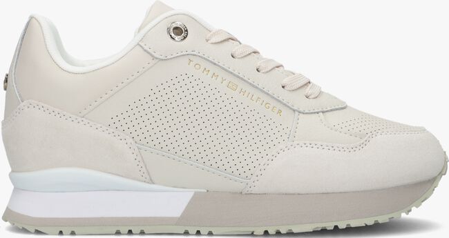 Morse code Ingenieurs schijf Witte TOMMY HILFIGER Lage sneakers LEATHER WEDGE | Omoda