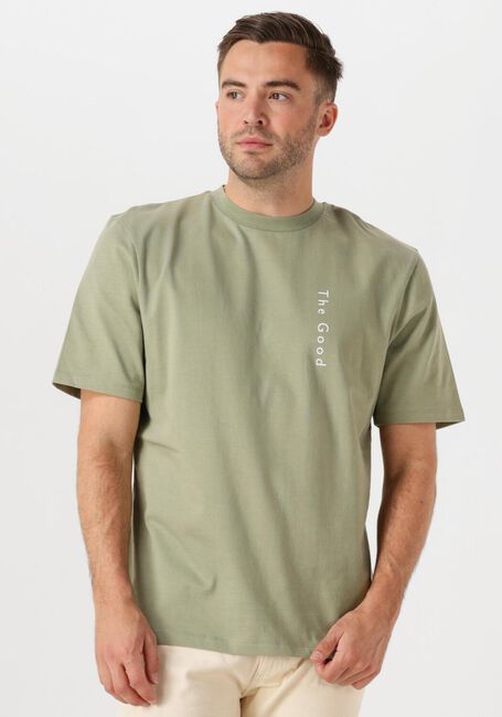 Groene THE GOODPEOPLE T-shirt TEX - large