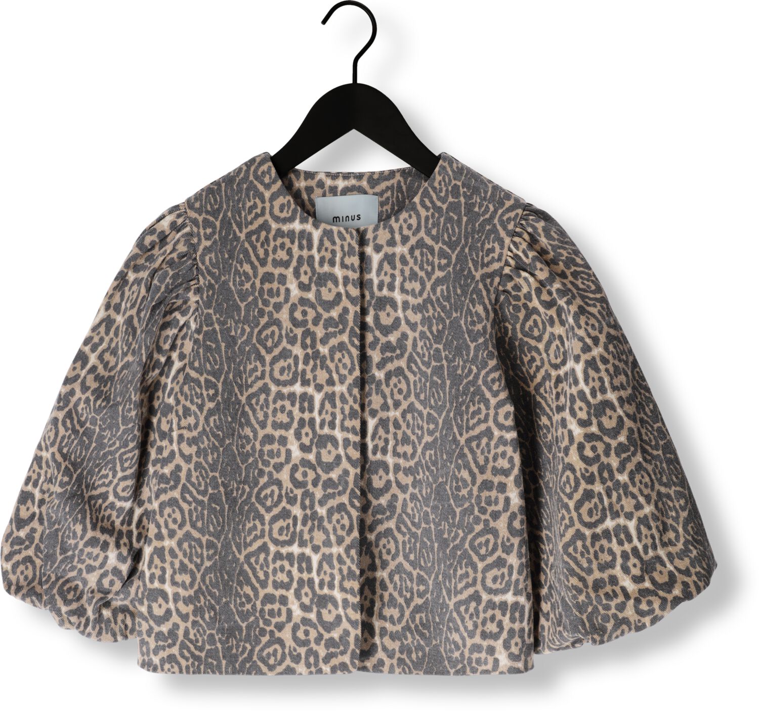 MINUS Dames Truien & Vesten Rana Short Jacket Bruin
