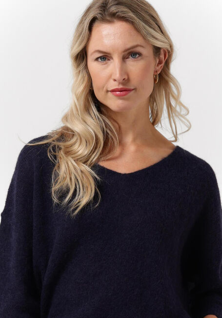Donkerblauwe BY-BAR Trui LIV PULLOVER - large