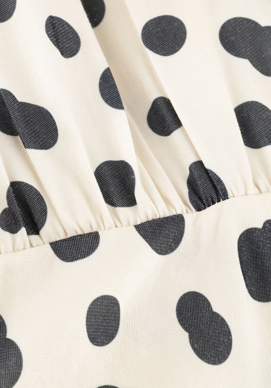 Blauwe BEAUMONT Maxi jurk ESTA DRESS - large