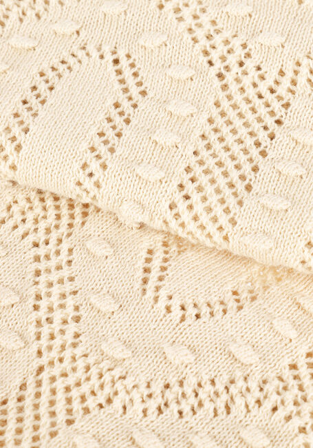 Beige OBJECT Top CILA S/S KNIT PULLOVER - large